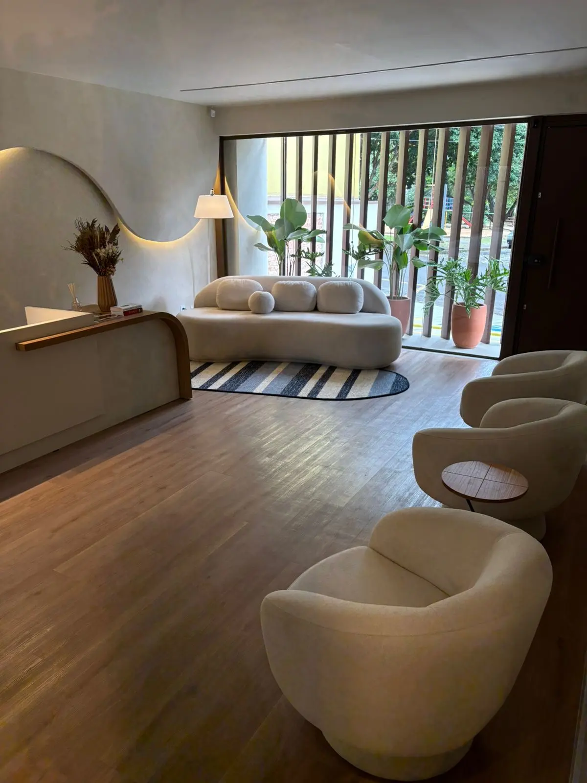 Ambiente interno do local de atendimento